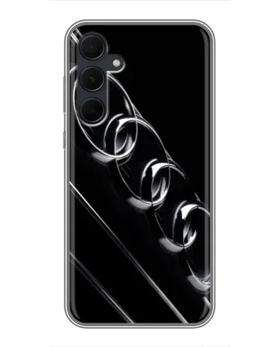 Чехол для Samsung Galaxy A35 (5G) с картинкой «Audi — абстрактные кольца»