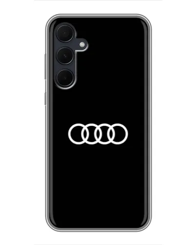 Чехол для Samsung Galaxy A35 (5G) с картинкой «Audi White Logo»