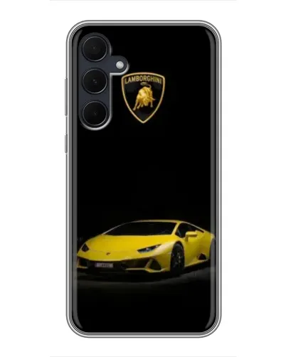 Чехол для Samsung Galaxy A35 (5G) с картинкой «Lamborghini желтый акцент» Чехол для Samsung Galaxy A35 (5G) с картинкой «Lamborghini желтый акцент»