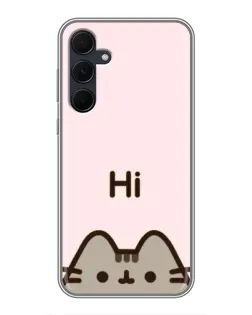 Чохол для Samsung Galaxy A35 (5G) з картинкою «Пушин каже Hi» Чохол для Samsung Galaxy A35 (5G) з картинкою «Пушин каже Hi»