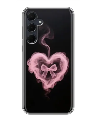 Чехол для Samsung Galaxy A35 (5G) с картинкой «Дымчатое сердце»