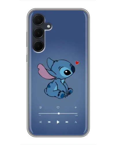 Чохол для Samsung Galaxy A35 (5G) з картинкою «Музичний Stitch»