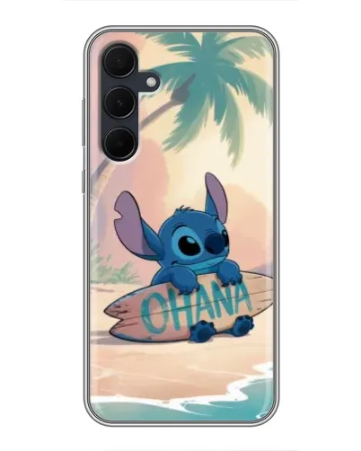 Чохол для Samsung Galaxy A35 (5G) з картинкою «Стіч на серфі»