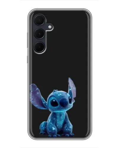 Чохол для Samsung Galaxy A35 (5G) з картинкою «Стіч на чорному»