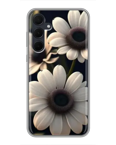 Чехол для Samsung Galaxy A35 (5G) с картинкой «Белые маргаритки макро» Чехол для Samsung Galaxy A35 (5G) с картинкой «Белые маргаритки макро»