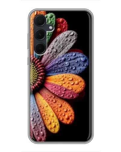 Чехол для Samsung Galaxy A35 (5G) с картинкой «Радужный цветок» Чехол для Samsung Galaxy A35 (5G) с картинкой «Радужный цветок»