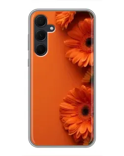 Чохол для Samsung Galaxy A35 (5G) з картинкою «Помаранчеві гербери» Чохол для Samsung Galaxy A35 (5G) з картинкою «Помаранчеві гербери»