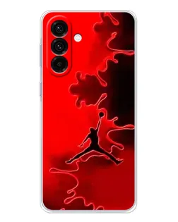 Чохол для Samsung Galaxy A36 5G з картинкою «Jordan Red Smoke»