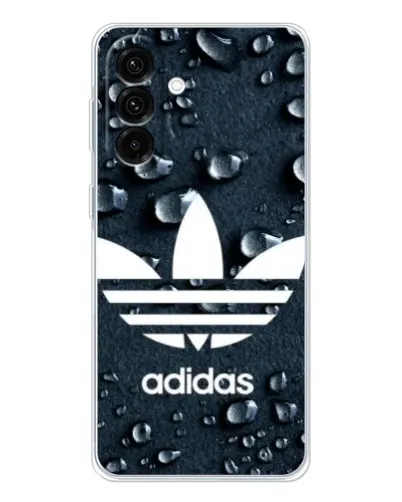 Чехол для Samsung Galaxy A36 5G с картинкой «Adidas Trefoil Blue»