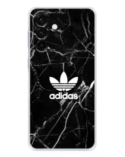 Чехол для Samsung Galaxy A36 5G с картинкой «Белый мрамор Adidas»