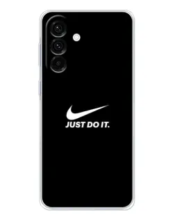 Чехол для Samsung Galaxy A36 5G с картинкой «Минимализм от Nike»