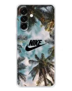 Чехол для Samsung Galaxy A36 5G с картинкой «Тропический принт Nike»