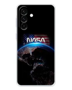 Чехол для Samsung Galaxy A36 5G с картинкой «Земля из космоса NASA»