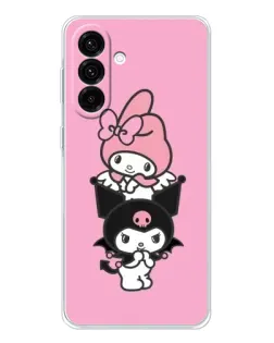 Чехол для Samsung Galaxy A36 5G с картинкой «My Melody и Kuromi»