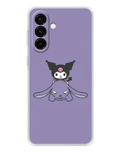 Чехол для Samsung Galaxy A36 5G с картинкой «Kuromi на лиловом фоне»