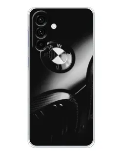 Чохол для Samsung Galaxy A36 5G з картинкою «Емблема BMW — макро»