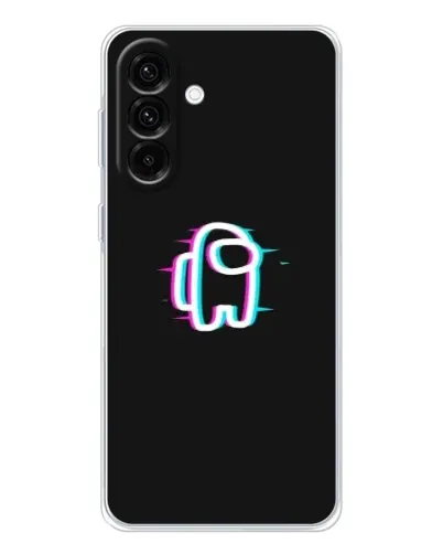 Чехол для Samsung Galaxy A36 5G с картинкой «Among Us неон»