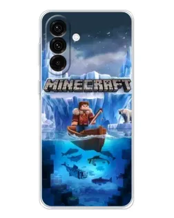 Чохол для Samsung Galaxy A36 5G з картинкою «Minecraft льодянийсвіт» Чохол для Samsung Galaxy A36 5G з картинкою «Minecraft льодянийсвіт»