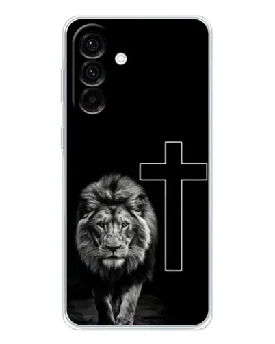 Чехол для Samsung Galaxy A36 5G с картинкой «Лев и Крест» Чехол для Samsung Galaxy A36 5G с картинкой «Лев и Крест»
