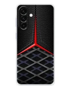 Чохол для Samsung Galaxy A36 5G з картинкою «Mercedes Carbon Grid»