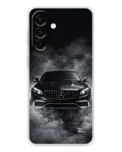 Чохол для Samsung Galaxy A36 5G з картинкою «Mercedes у диму»