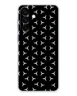 Чехол для Samsung Galaxy A36 5G с картинкой «Mercedes паттерн звезд»