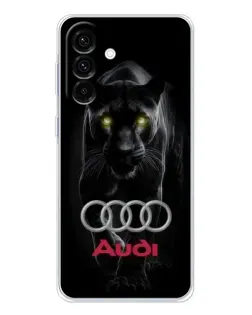 Чохол для Samsung Galaxy A36 5G з картинкою «Пантера та Audi»