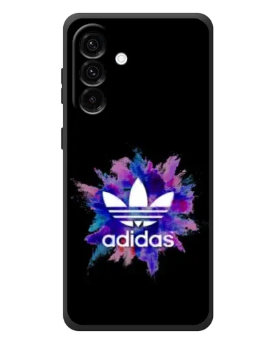 Чехол для Samsung Galaxy A37 с картинкой «Взрыв красок Adidas»