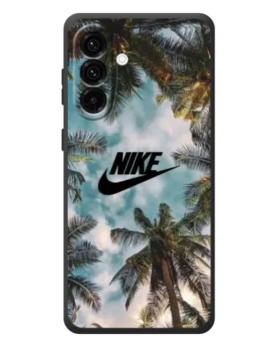 Чехол для Samsung Galaxy A37 с картинкой «Тропический принт Nike» Чехол для Samsung Galaxy A37 с картинкой «Тропический принт Nike»