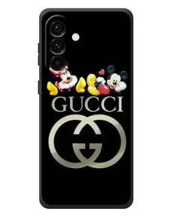 Чехол для Samsung Galaxy A37 с картинкой «Gucci — герои Disney»