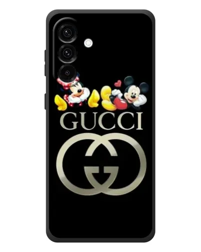 Чехол для Samsung Galaxy A37 с картинкой «Gucci — герои Disney»