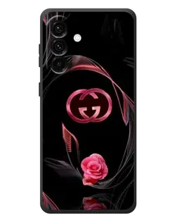 Чехол для Samsung Galaxy A37 с картинкой «Gucci — неоновая роза»