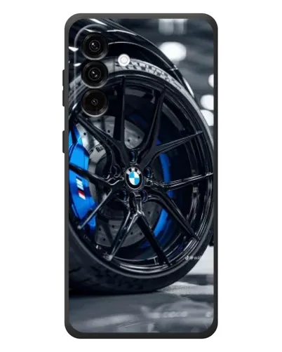 Чехол для Samsung Galaxy A37 с картинкой «Колесо BMW вблизи» Чехол для Samsung Galaxy A37 с картинкой «Колесо BMW вблизи»