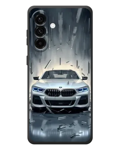 Чехол для Samsung Galaxy A37 с картинкой «BMW в свете фар» Чехол для Samsung Galaxy A37 с картинкой «BMW в свете фар»