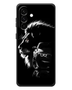 Чехол для Samsung Galaxy A37 с картинкой «BMW и лев»