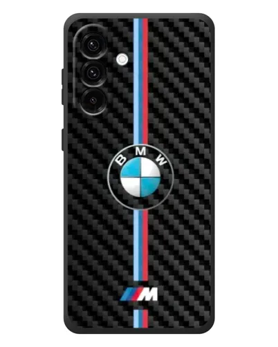 Чехол для Samsung Galaxy A37 с картинкой «Эмблема BMW и карбон» Чехол для Samsung Galaxy A37 с картинкой «Эмблема BMW и карбон»