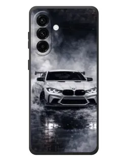 Чехол для Samsung Galaxy A37 с картинкой «BMW сквозь туман»