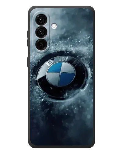 Чехол для Samsung Galaxy A37 с картинкой «Логотип BMW — лед» Чехол для Samsung Galaxy A37 с картинкой «Логотип BMW — лед»