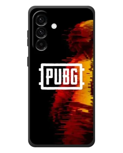 Чехол для Samsung Galaxy A37 с картинкой «Яркий логотип PUBG»