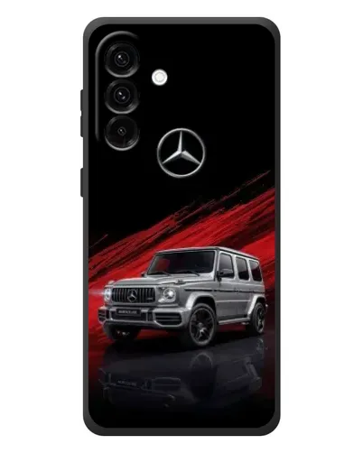 Чехол для Samsung Galaxy A37 с картинкой «Mercedes G-Class красный»