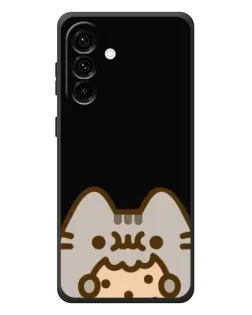 Чехол для Samsung Galaxy A37 с картинкой «Пушин на черном» Чехол для Samsung Galaxy A37 с картинкой «Пушин на черном»