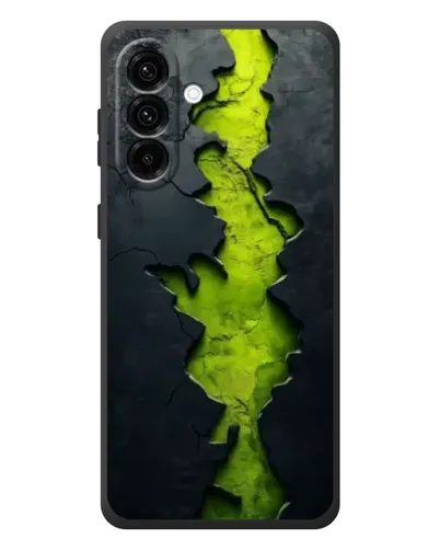 Чехол для Samsung Galaxy A37 с картинкой «Салатовый разлом скалы» Чехол для Samsung Galaxy A37 с картинкой «Салатовый разлом скалы»