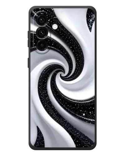 Чехол для Samsung Galaxy A37 с картинкой «Черно-белая спираль» Чехол для Samsung Galaxy A37 с картинкой «Черно-белая спираль»