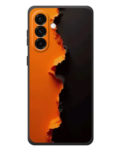 Чехол для Samsung Galaxy A37 с картинкой «Оранжевый разлом» Чехол для Samsung Galaxy A37 с картинкой «Оранжевый разлом»