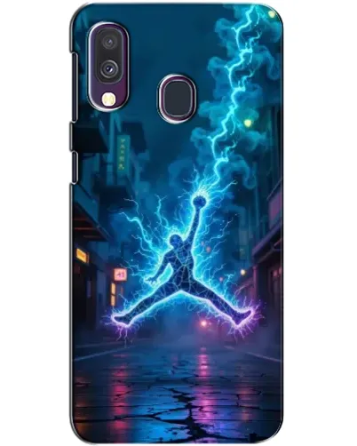 Чехол для Samsung Galaxy A40 2019 (A405F) с картинкой «Jordan Gold Jumpman» Чехол для Samsung Galaxy A40 2019 (A405F) с картинкой «Jordan Gold Jumpman»