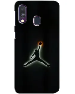 Чехол для Samsung Galaxy A40 2019 (A405F) с картинкой «Jordan Gradient Logo»