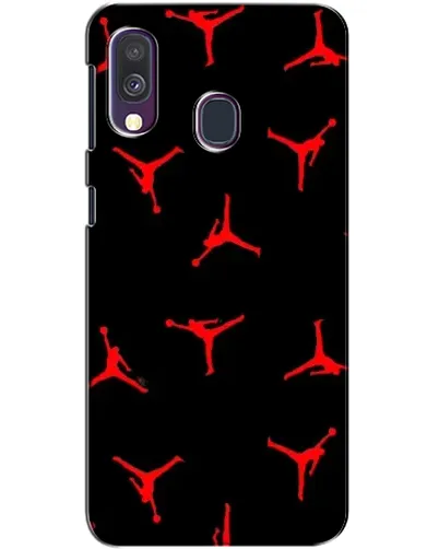 Чехол для Samsung Galaxy A40 2019 (A405F) с картинкой «Jordan Red Pattern» Чехол для Samsung Galaxy A40 2019 (A405F) с картинкой «Jordan Red Pattern»