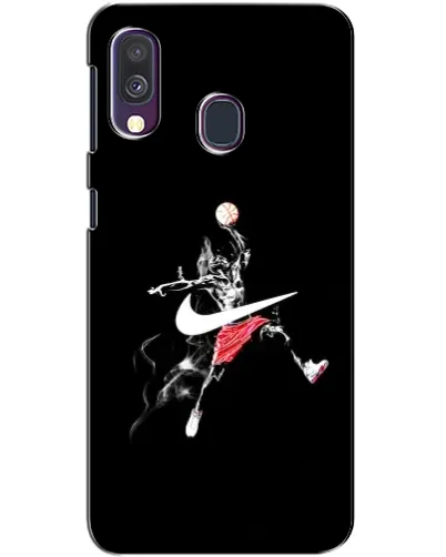 Чехол для Samsung Galaxy A40 2019 (A405F) с картинкой «Jordan Jumpman» Чехол для Samsung Galaxy A40 2019 (A405F) с картинкой «Jordan Jumpman»