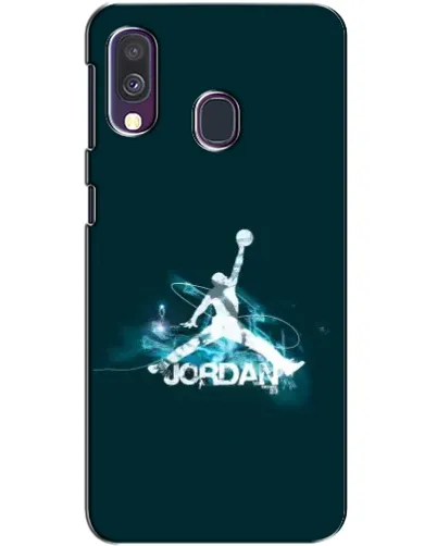 Чехол для Samsung Galaxy A40 2019 (A405F) с картинкой «Jordan Blue Fire» Чехол для Samsung Galaxy A40 2019 (A405F) с картинкой «Jordan Blue Fire»