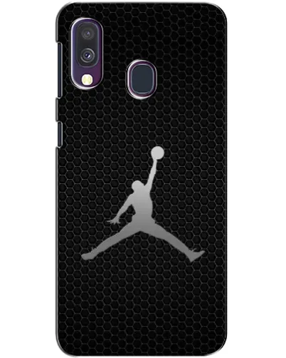 Чехол для Samsung Galaxy A40 2019 (A405F) с картинкой «Jordan Dark Carbon» Чехол для Samsung Galaxy A40 2019 (A405F) с картинкой «Jordan Dark Carbon»
